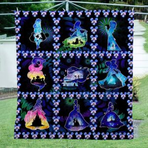 Mk In Night 3D Quilt  Quilt